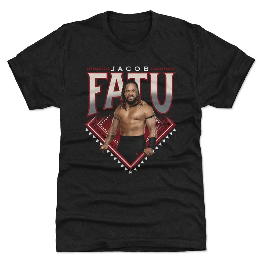 WWE Jacob Fatu Superstar Black T Shirt Made In USA, All Colors, Gift for Women Men, US Size S-6XL, 100% cotton, Classic Fit, Unisex T-Shirt