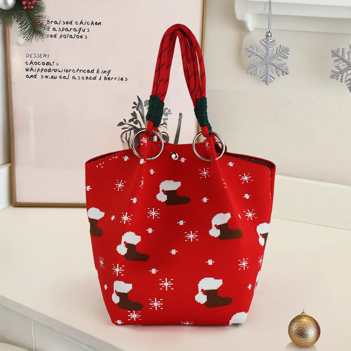 Christmas Boot Red