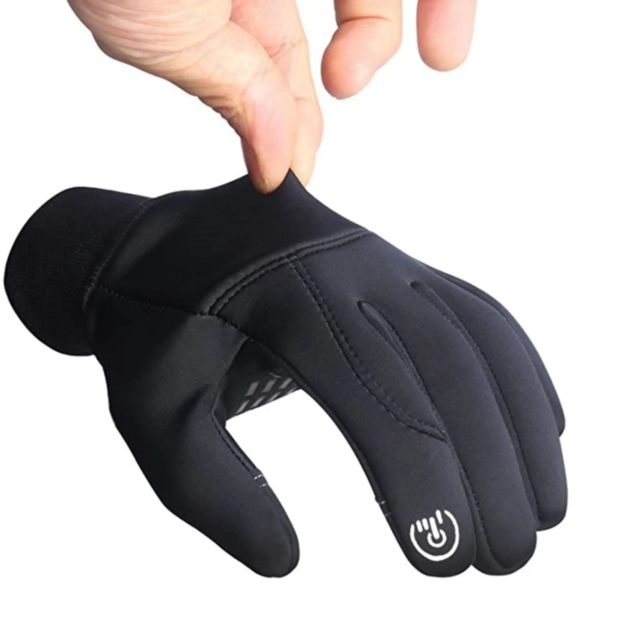 Winter Gloves for Men Women - Cold Weather Gloves for Running Cycling Waterproof Snow Warm Thermal Gloves Touchscreen Finger New Year Gifts