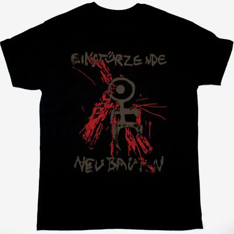 EINSTÜRZENDE NEUBAUTEN SHIRT NEW BLACK T-SHIRT