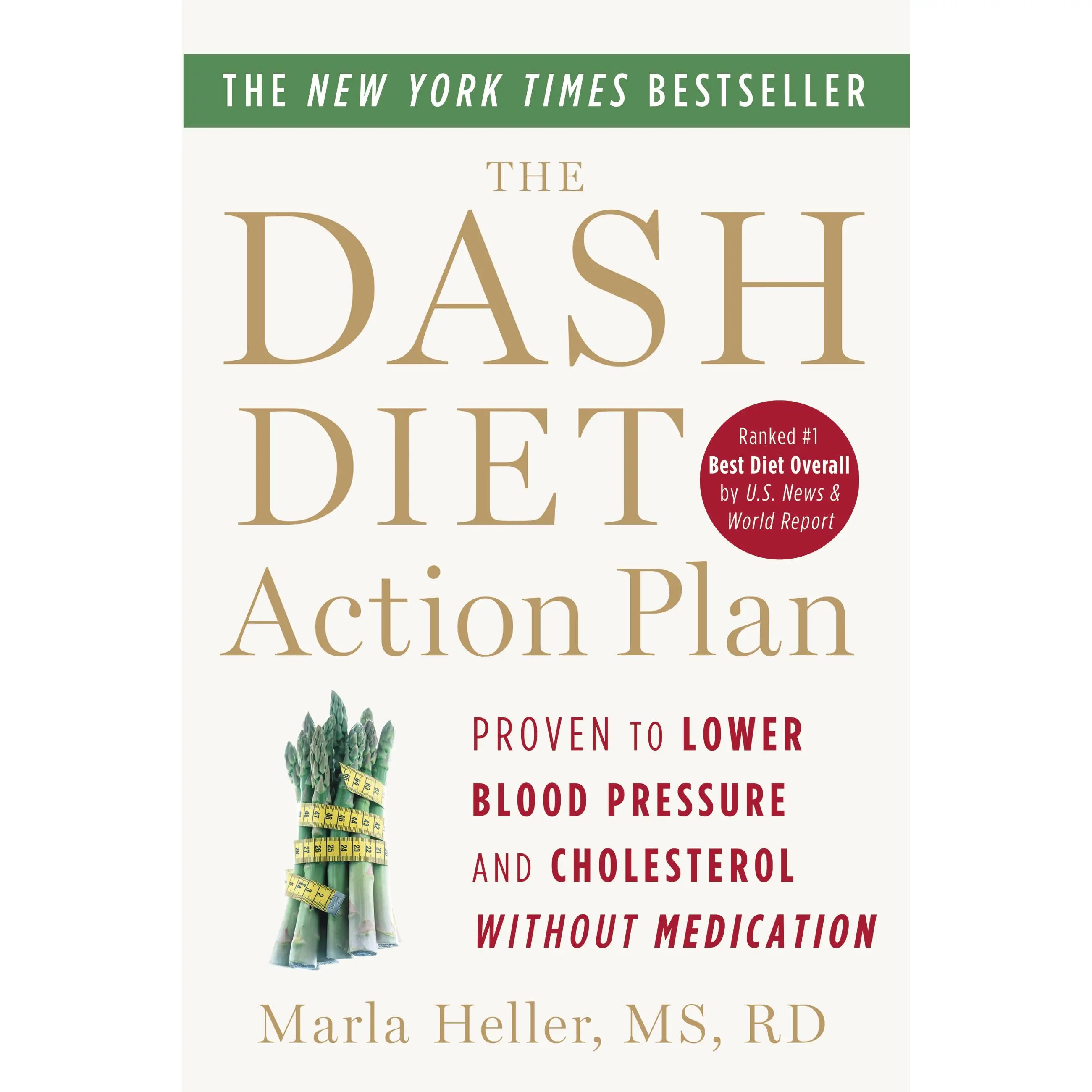 The DASH Diet Action Plan by Marla Heller [Paperback Book]