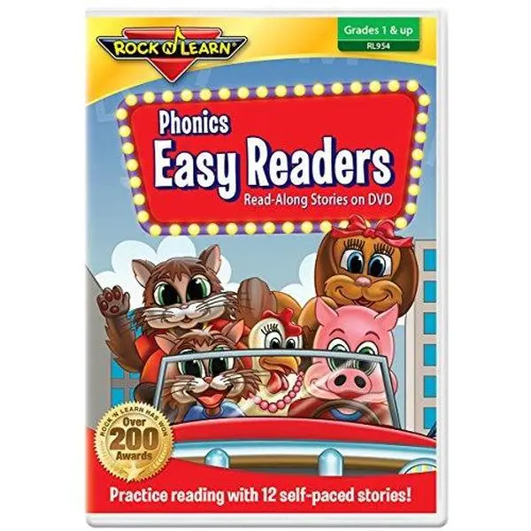USED Book - Phonics Easy Readers DVD by Rock 'N Learn (DVD) - english