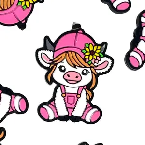 1pc Daisy Duke Silicone Focal Beads | Cowgirl Focal Beads | Farmer Girl Country Western Theme Beading