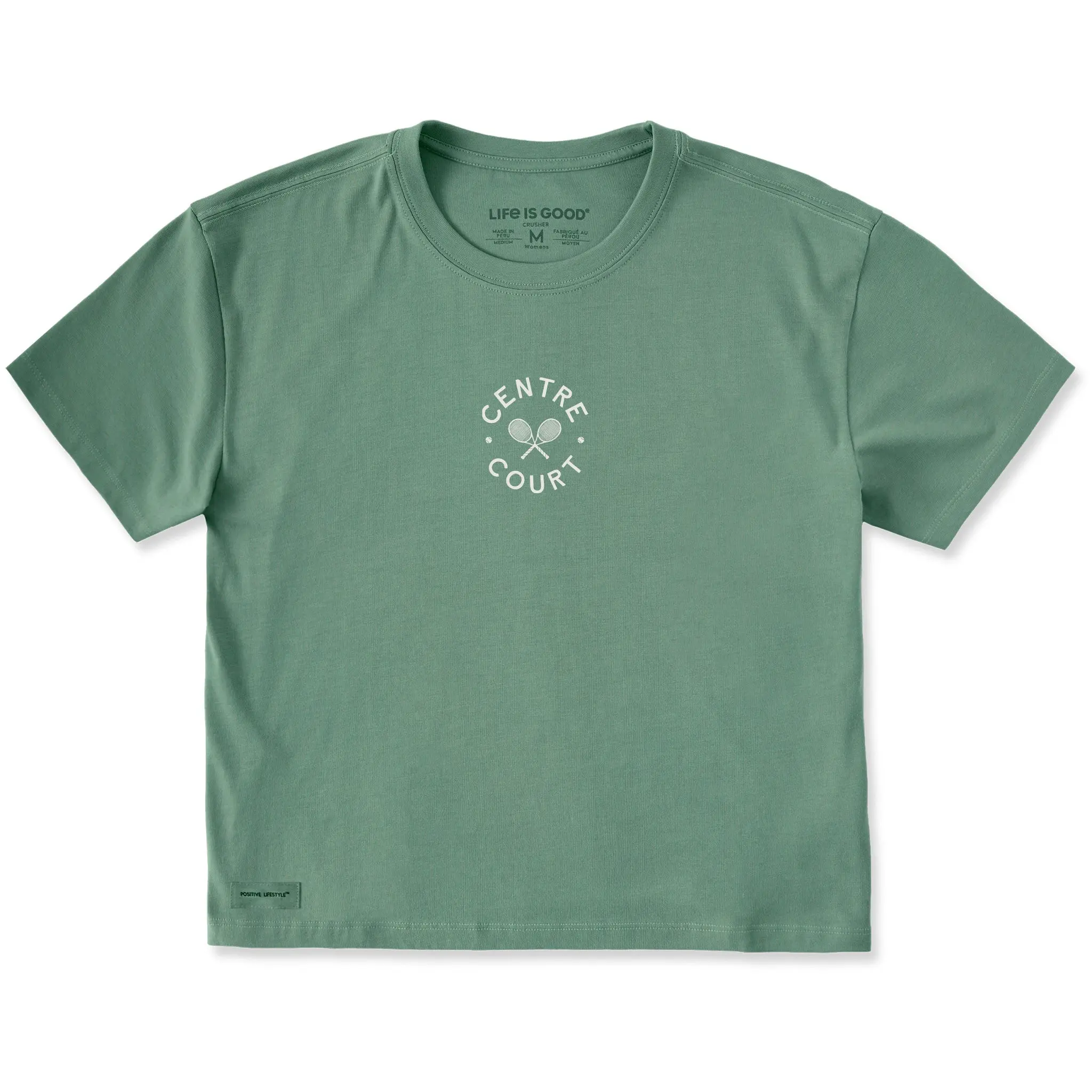 Women's Centre Court Short Sleeve Crusher Boxy Tee