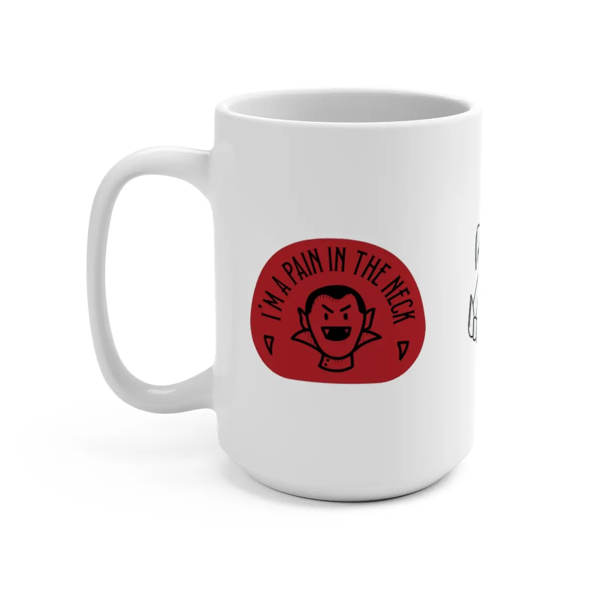 Ceramic Vampire Mug 15 Ounce Coffee Cup Halloween Mugs Drinkware