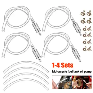 Dazone Car Motorcycle Clutch Brake Bleeder Hose One Way Valve Tube Bleeding Tool Aluminum & Rubber 19.7in Length for Most Motorcycles Durable Corrosion Resistant Quick Attachment