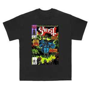 Ghost Band rock tshirt - Tobias Forge Art Shirt, ghost band, the ghost band Tshirt, Cyberpunk Theme, Rock Music Fan Gift, papa emeritus robe