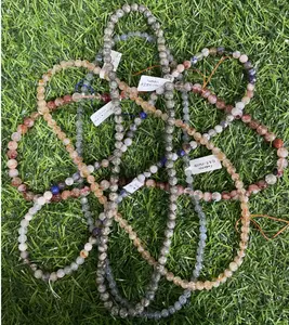 8.Fadkeys Crystal necklace combination,Rhodonite/Caribbean calcite/Septarian/Polychrome/Adventurine jade/Money agate/Fossil jasper/Labradorite/Moss Agate/Obsidian/Mahogany obsidian/Amethyst/Howlite/Kambaba Jasper/Tiger Eye/Garden Quartz/Red Jasper