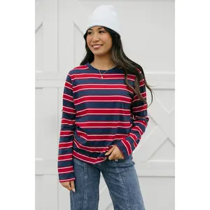 Riva Top-Navy/Red