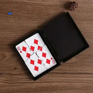 Magic Box with Paper Repair and Tear Label Fix, Prop Box for Magicians, Party Performances, Visual Illusions, Professional Quality