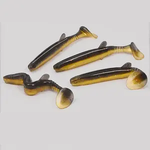 Soft loach Fishing Lure With Hook(10Counts/set),Realistic Artificlal Bionic Bait,Outdoor Fishing Accessories and Equipment