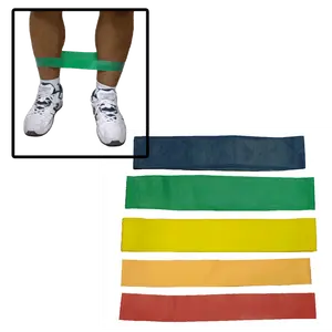 Workoutz 5-Piece Ankle Resistance Band Set | Mini Bands