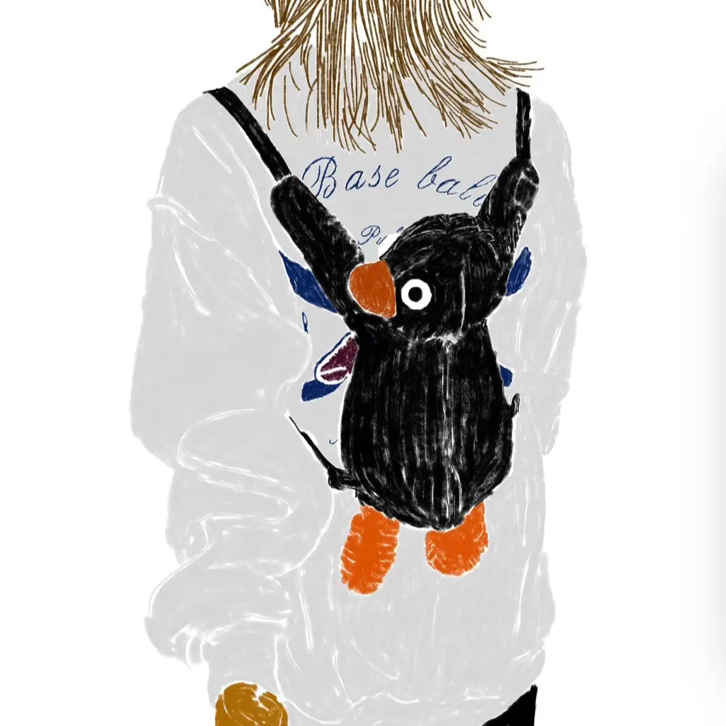 Cuddle Penguin Plush Doll Backpack Shoulder Bag