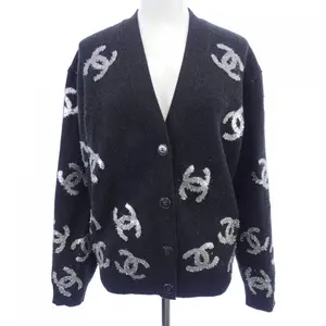 Pre-owned CHANEL Cashmere Small Leather Goods Cardigan