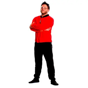 Star Trek Engineering Red Onesie Footed Pajamas