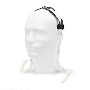 Thick White Curly Payos - Sidelocks | Curly Sidelocks with Elastic Band – Halloween, Purim, Role Play & Dress Up Accessory for Kids & Adults