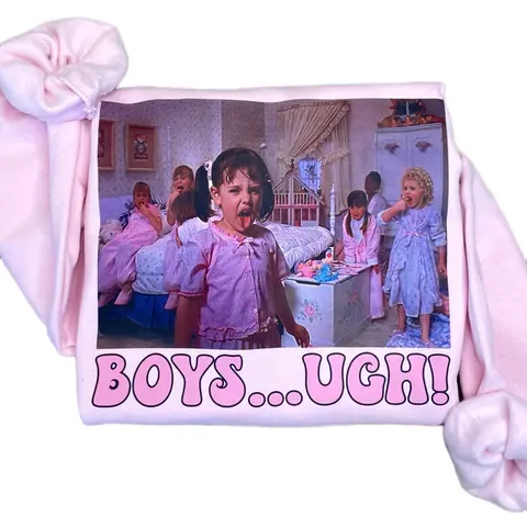 Boys Ugh Crewneck Sweatshirt