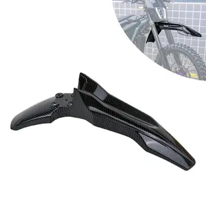 Front Fenders for Surron Ultra Bee, Water Transfer Carbon Fiber Pattern Mudguard Sur Ron parts Off-road Dirt Bike Motorcycle Accessories