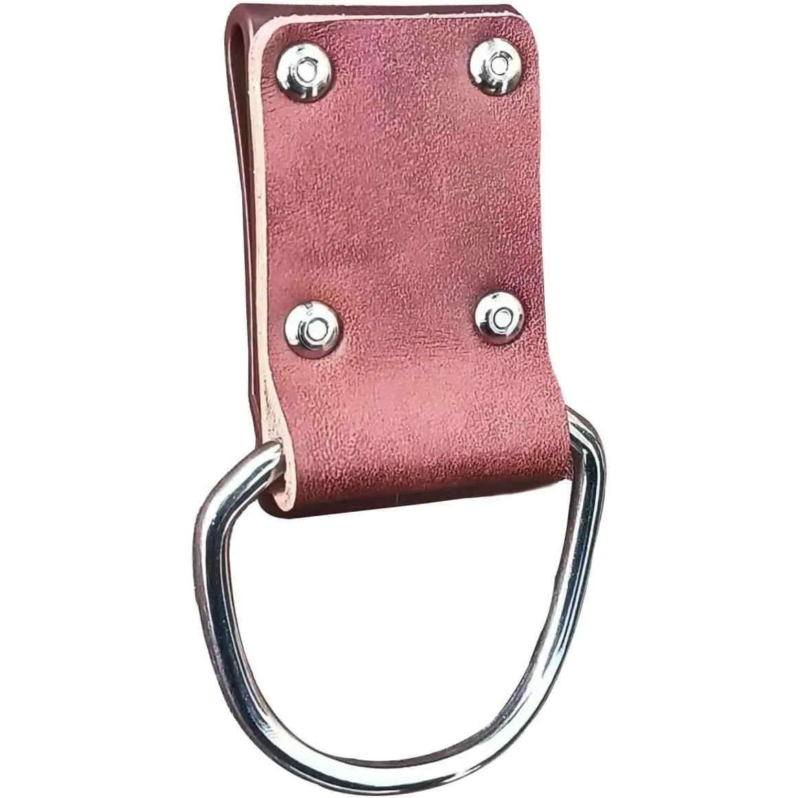 Leather Drill Holder Belt Tool Hook Holster Loop Tool Belt Tool Holder Heavy Duty Steel Loop Hammer Holder (Hammer Holder)