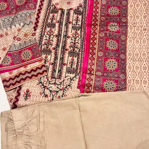 Pakistani cotton salwar kameez Womenswear Dress Casual Comfortable Printed