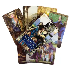Wizards Tarot Cards 78 Deck English Oracle Divination Card Game Set