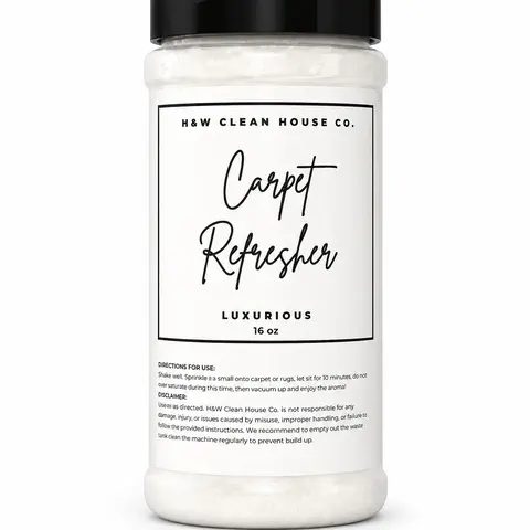 Household Carpet Refresher Powder - Blue Volcanic Scented Safe Tropical Cleaning Supplies for Vacuum Use, 10-min Fabric Freshening, Long-Lasting Fragrance, Brazilian Sun God Infused for Area Rugs, Closets & Deodorization Care