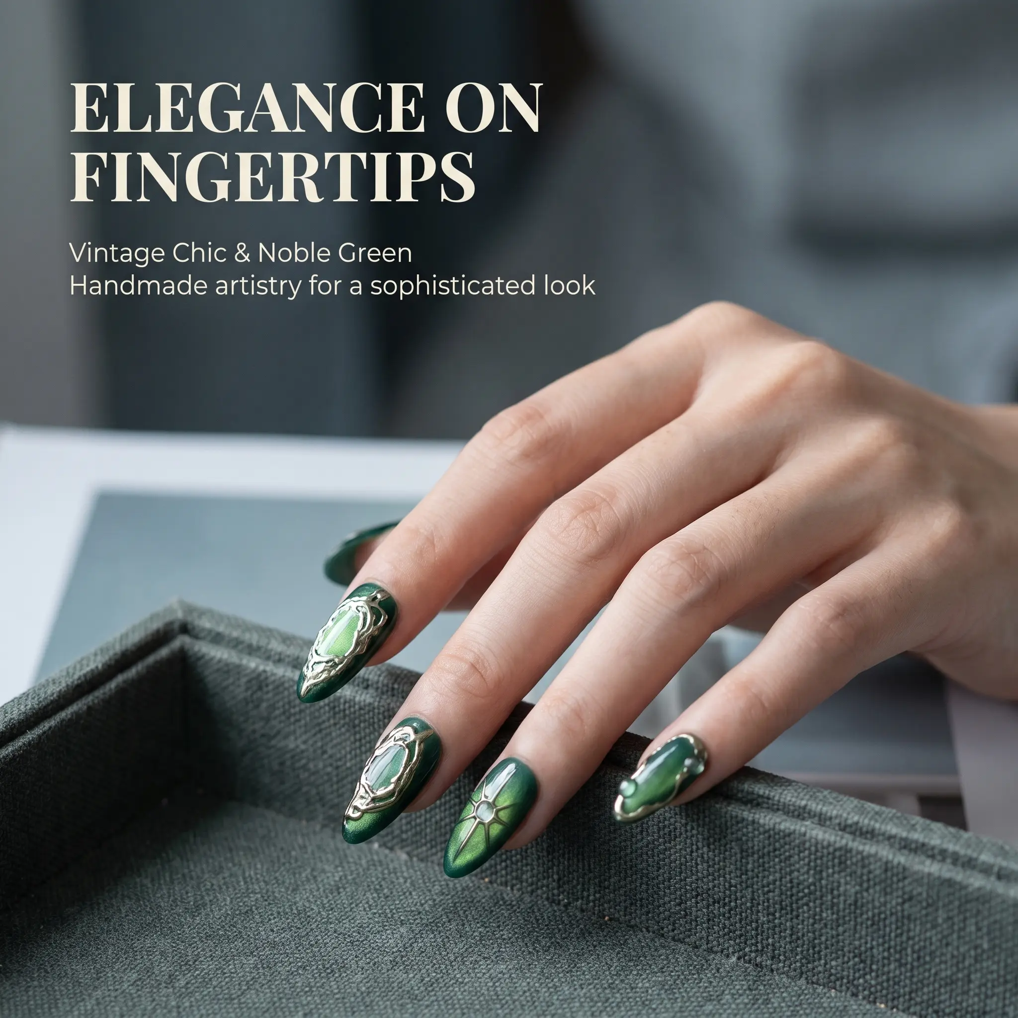 Zatvios | NEW  Collections 30PCS Handmade Press On Nails REUSABLE 3D Gel spring/summer 2026 / Prom