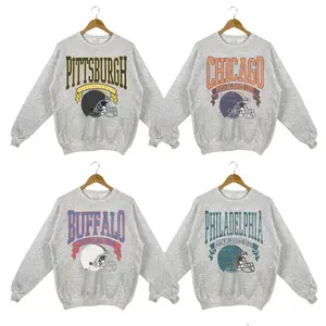 Vintage Football Sweatshirt, Hometown Pullover, City Football Retro Sweatshirt, Football Retro Sweatshirt, Football Throwback Sweatshirt, Unisex Sweatshirt Classic Cotton