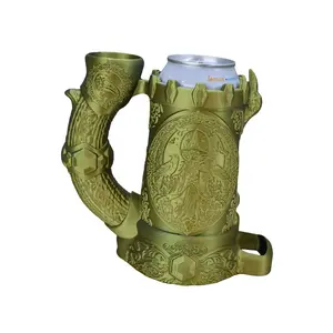 Crown Witch Dice Tower Can Cozy-Dungeons and Dragons Dice Tower with Built in Can Cozy