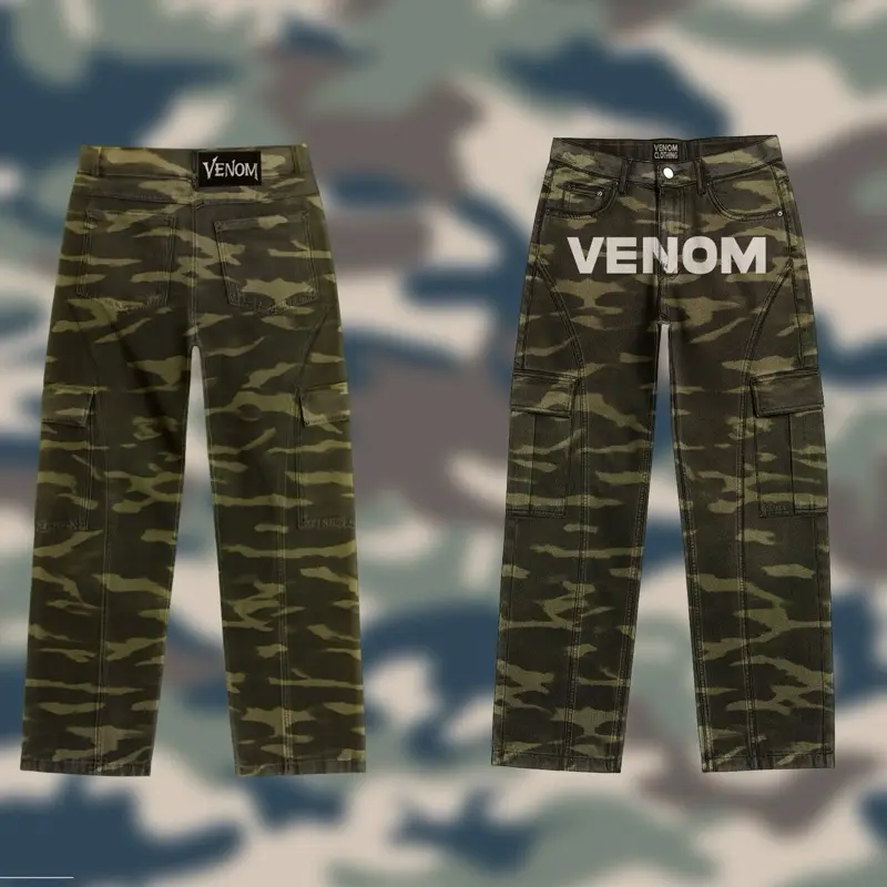 ALL NEW  VENOM “CAMO” JEANS Baggy
