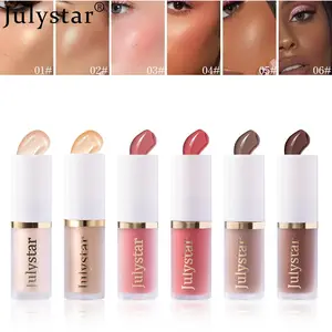 Liquid Blush Set, 3 Counts/set Long Lasting Blush Stick for Gift, High Pigmented Blush, Glow Facial Makeup Product for Women & Girls, Beauty Cosmetics