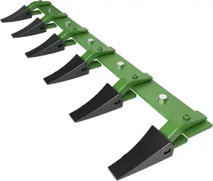 48"/60"/72" Heavy Duty Steel Bucket Tooth Bar for Tractor Loader, 4,560 Lbs Load Capacity, Fits 1/2" or Thinner Bucket Cutting Edges, No-Drill Easy Installation