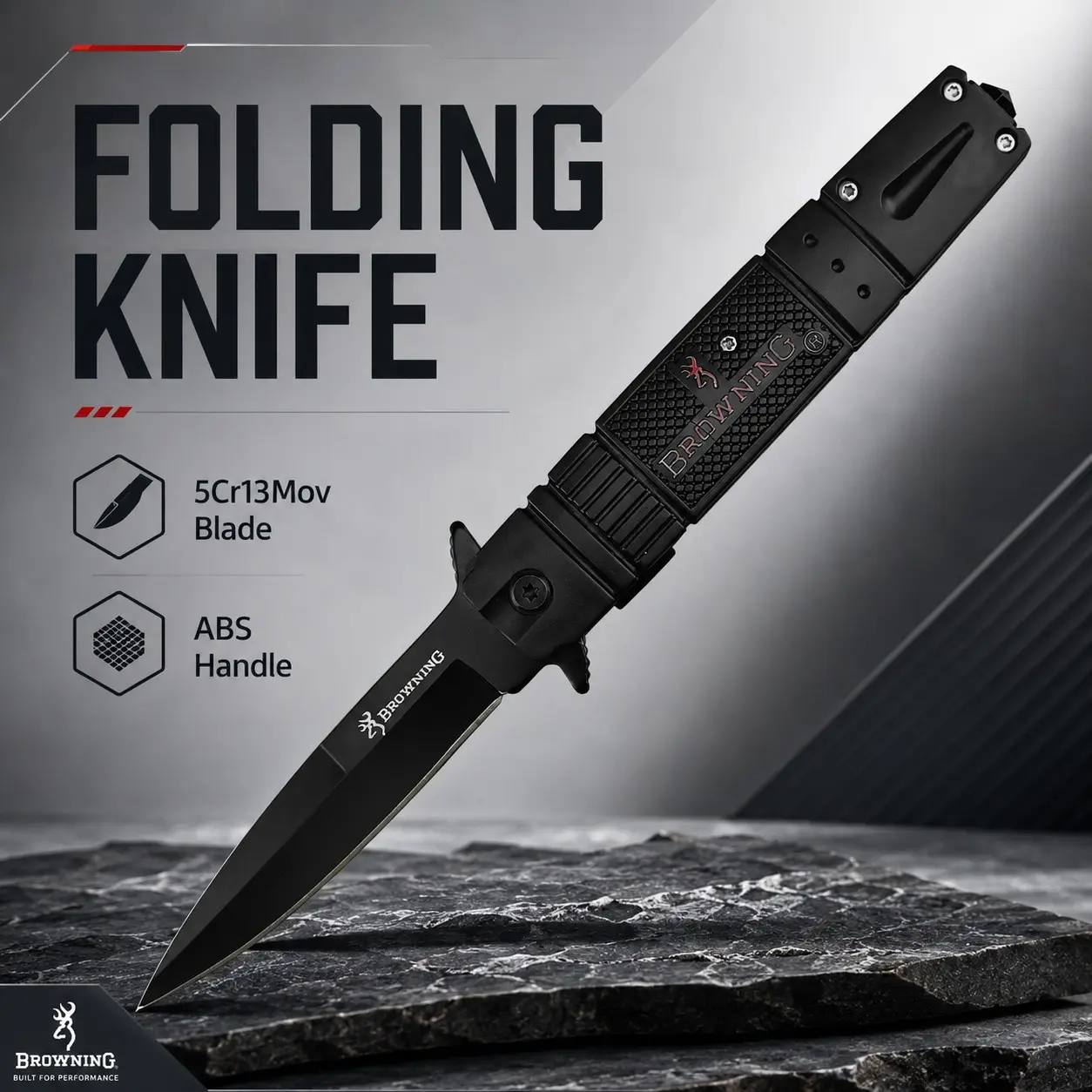 Multifunctional F6 Folding Pocket Knife, Portable Knives, 5cr13mov Blade, Abs Handle, Ideal for Outdoor Camping, Hiking, Fishing