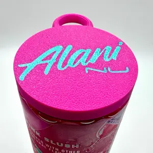 Alani Nu Pink Slush Can Cover  Bug Dust Lid Topper (No Cup)