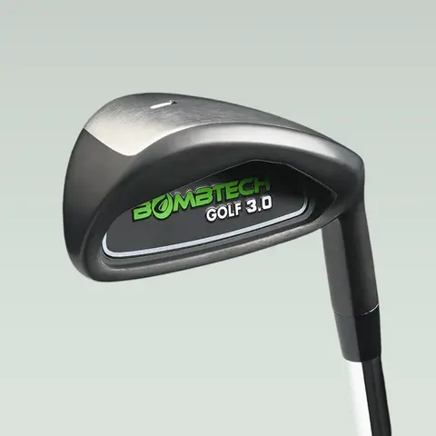 Limited Ed. Golf Iron - Golf Gear with Steel Shaft, Mid-Fat Head, D2.5 Swing Wt, Low Launch, Missile-Like Flight for Fairway or Tee Use, 60-Day On-Course Sports & Outdoor Guarantee