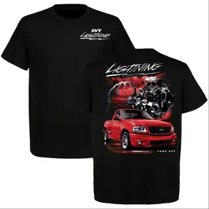 Ford SVT Lightning T-Shirt – Performance Street Truck Graphic Tee, Muscle Pickup Shirt for Truck Enthusiasts