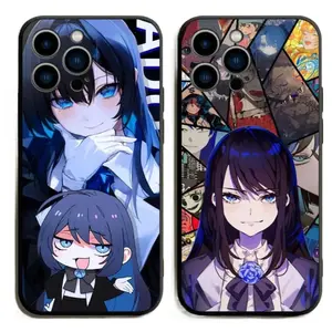 A-Ado Japanese Singer Phone Cases For iPhone 17 Promax Pro Air 16 Plus 15 14 13 12 11 Black TPU Soft Shockproof Protective Cover Gift For Birthday Christmas Halloween