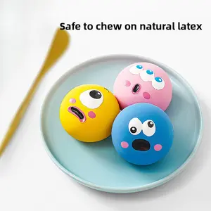 Fun Squeaky Latex Ball for Dogs - Durable Interactive Fetch Toy - Keeps Pups Entertained for Hours - Soft Yet Tough Chew Ball for Training & Play