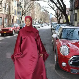 Rafahia Ruffle Abaya
