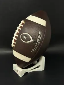 Team Issue Youth Size (Ages 12-14) White Lace Fully Game Prepped Football