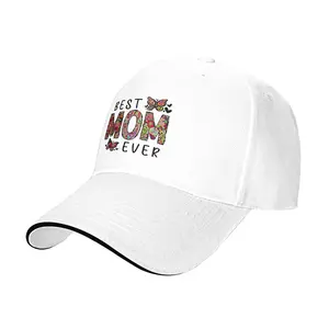 Best Mom Ever Floral Butterfly Graphic Printed Baseball Cap,mom hat, best mom ever hat, baseball cap, mother's day hat, floral hat, butterfly hat,mother's day gift, mom gift, gift for mom, mom life hat, everyday casual cap, birthday gift for mom,