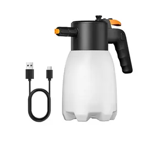 Car Cleaning Beauty Electric Foam Sprayer, 1.7L Foam Generator, 2600mah Battery, Durable Car Wash Foam Spray Gun, Model H03