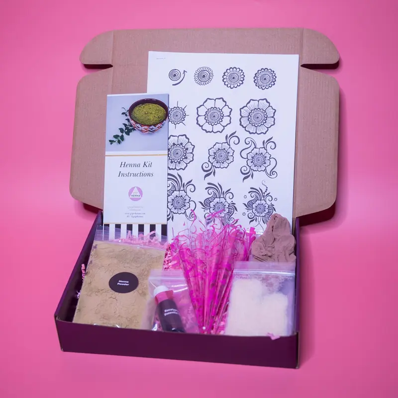 Henna Kit DIY Deluxe MINI | Everything you need to go Pro