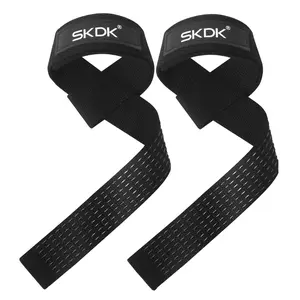 SKDK 2pcs Adjustable Wrist Wrap, Elastic Wrist Guard, Wrist Protection Band For Weight Lifting, Crossfit, Powerlifting, Strength Training, Sports & Fitness lift img straps