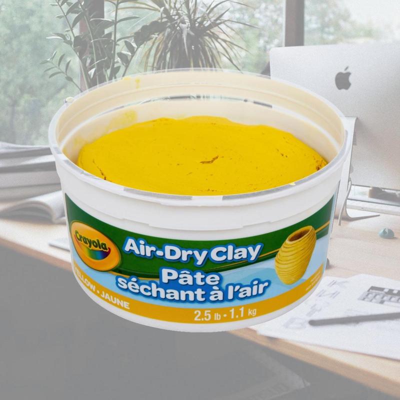 Crayola  Air-Dry Clay, Yellow