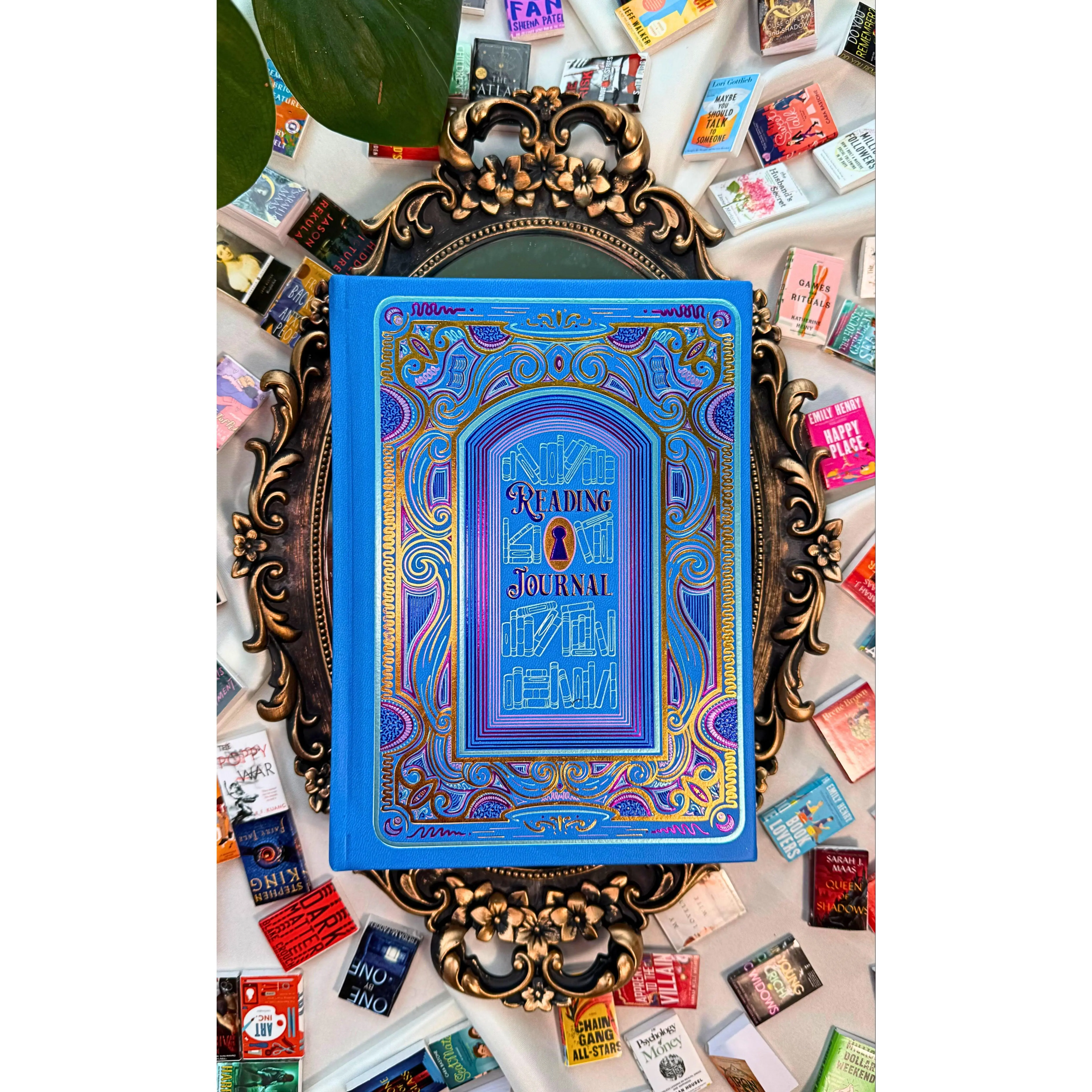 Cerulean Blue Reading Journal Cerulean Blue Reading Journal