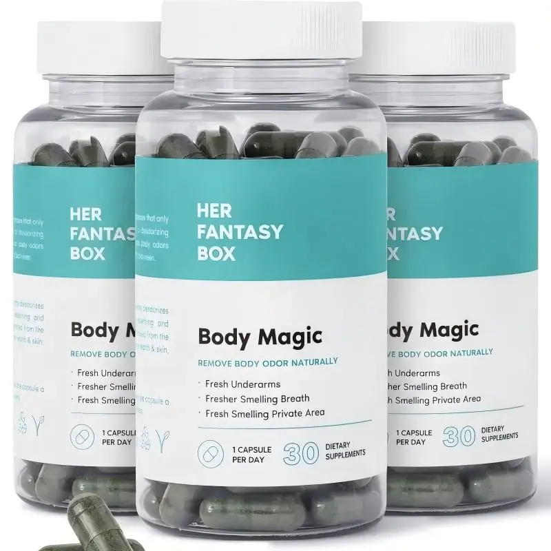 Chlorophyll Capsules for Detox, Digestion, Gut Health, and Skin Support, Natural Energy Booster for Oily Skin, 30 Vegan Capsules