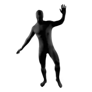 Second Skin Suit Black Adult Costume Second Skin Suit Black Adult Costume