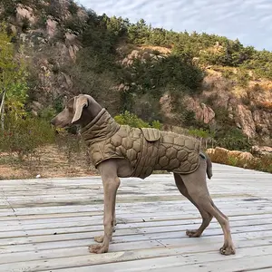 Dog Cold Weather Coat Vest Warm Fleece Jacket Puffer Dog Clothes for Small Dogs and Medium Dogs