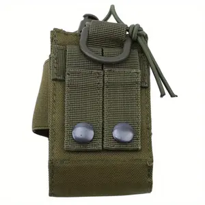 Tactical Radio Pouch Hunting Walkie Talkie Holder Interphone Hanging Bag Military Molle Nylon Magazine Pouch Pocket